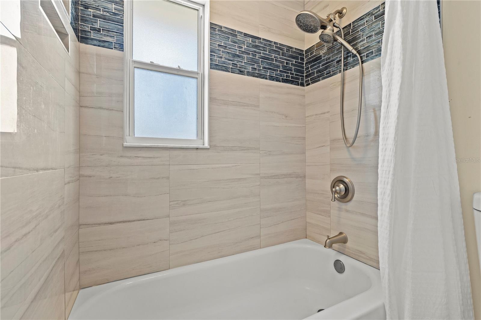 Hall bathroom area