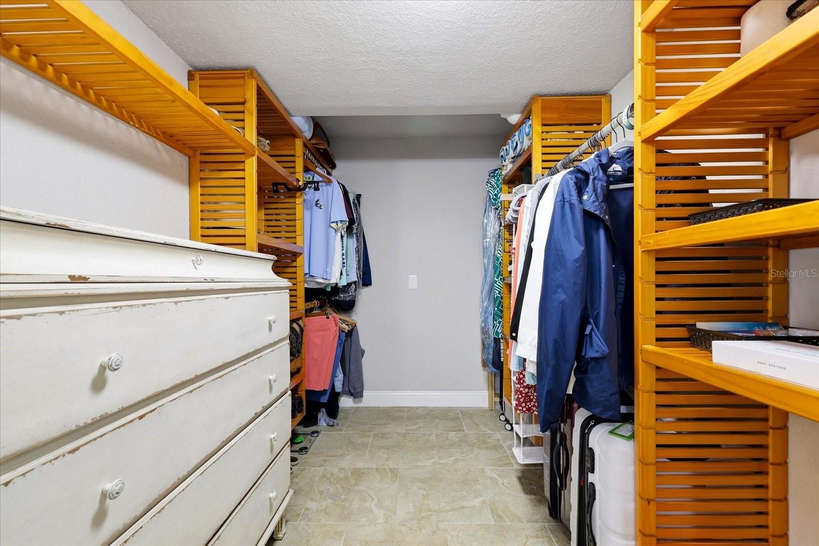 Primary Walk-in Closet