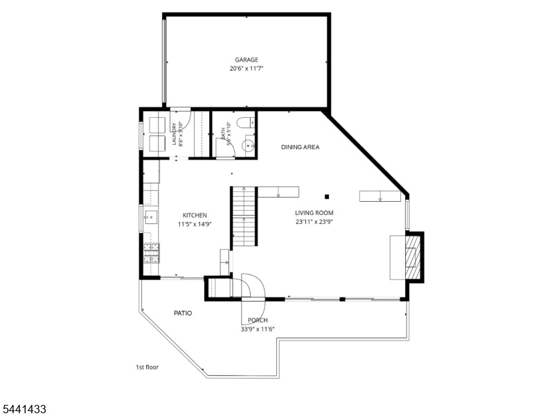 1st Floor plan