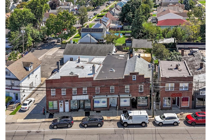 Drone / aerial front view