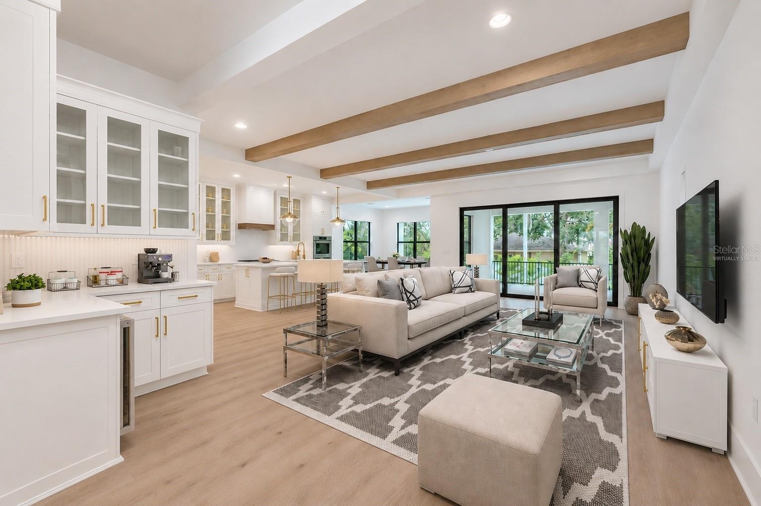 Great Room Virtually Staged