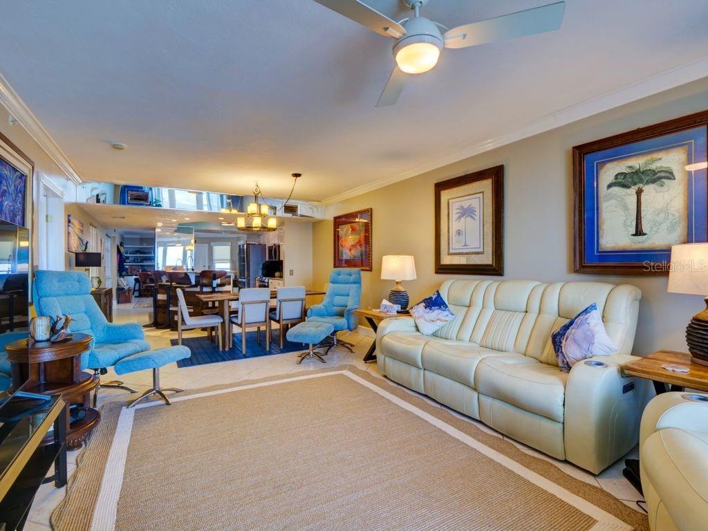 Living room to kitchen