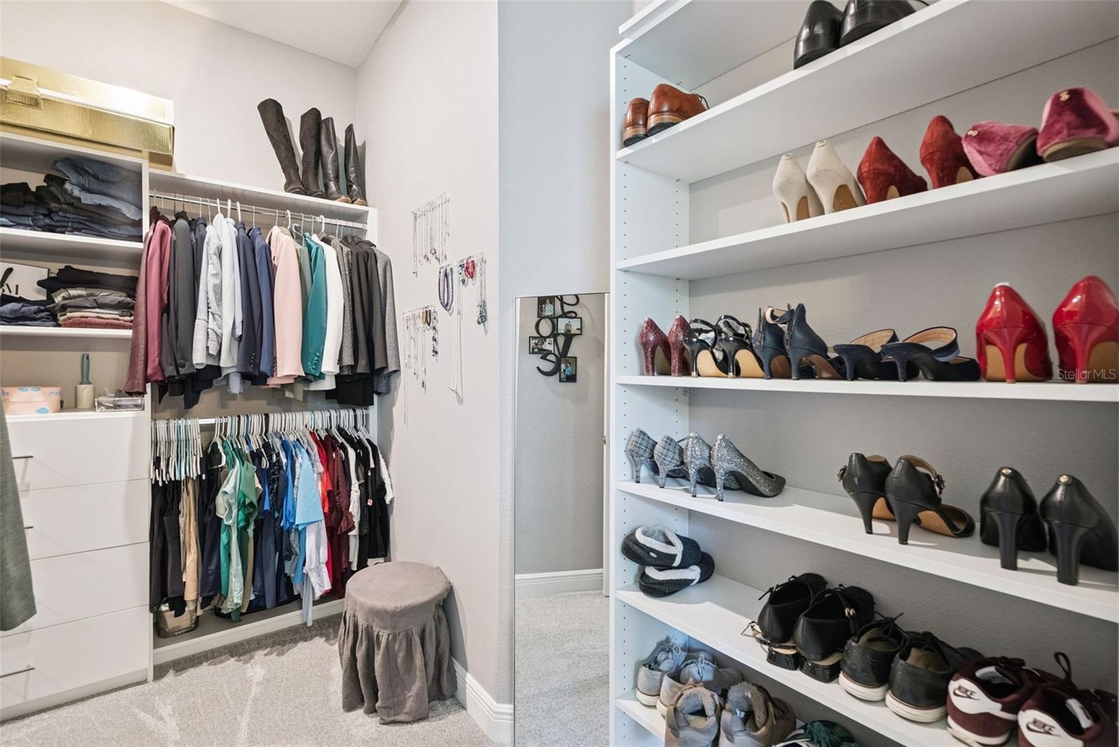 Primary Walk in Closet
