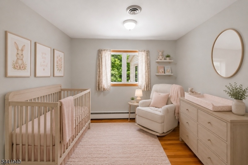 Virtually Rendered Bedroom