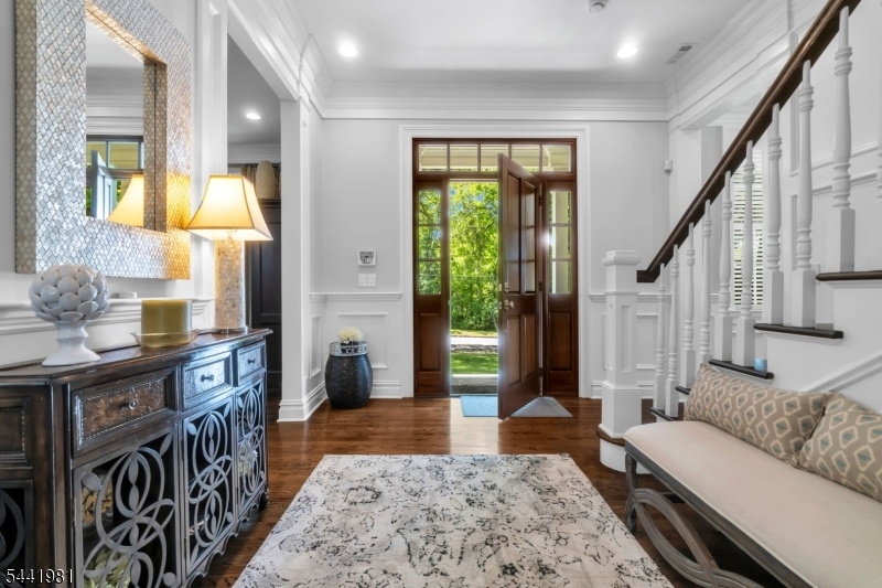 The Foyer is Pure Elegance!