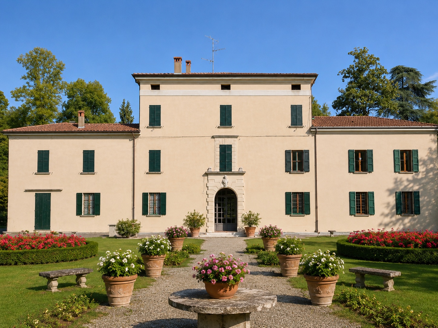 Main Villa – Rear Exterior