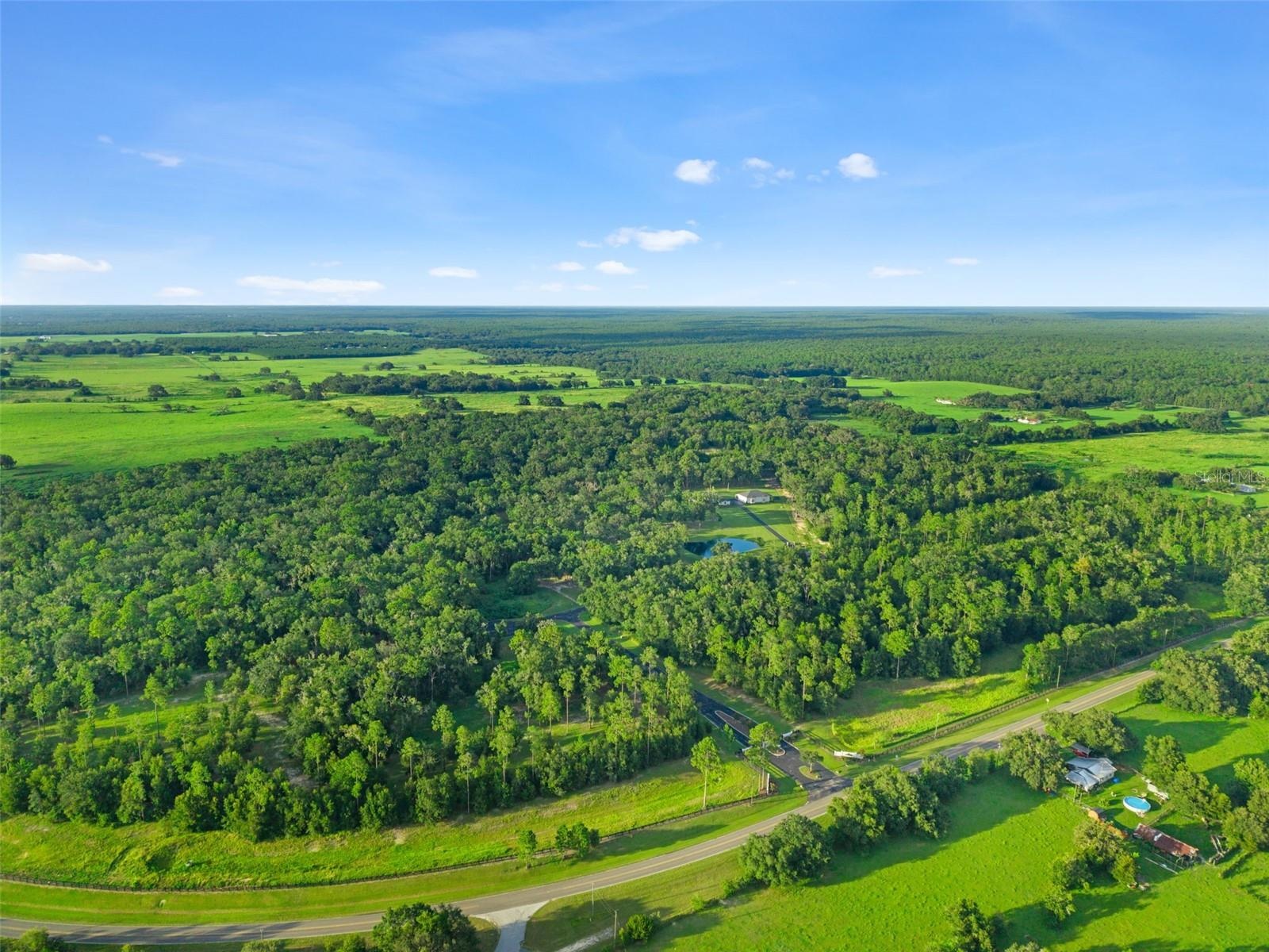 Aerial of Meadow Run