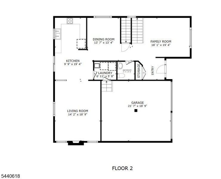 FLOOR PLAN - FLOOR 1