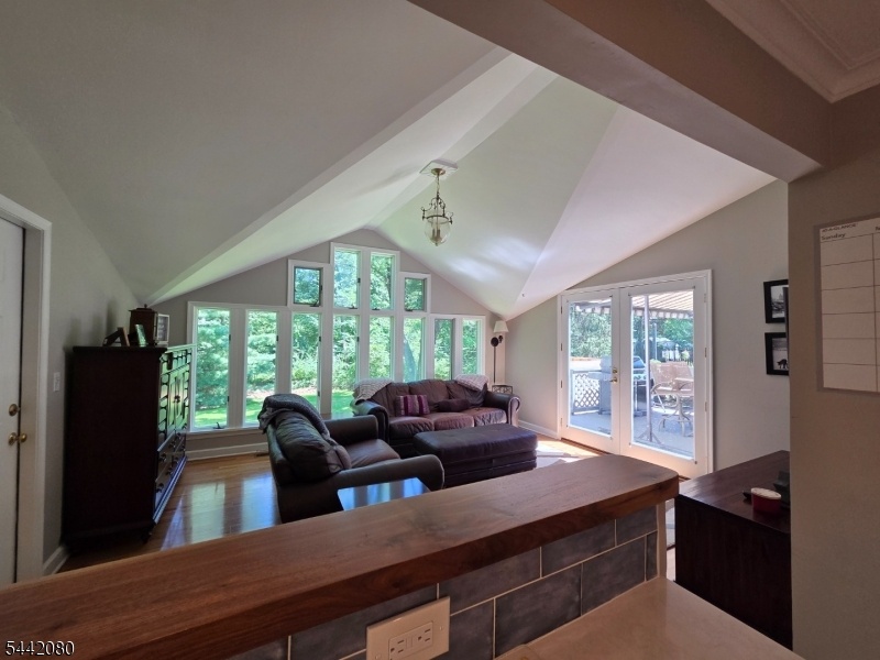 Family Room seen from Kitchen