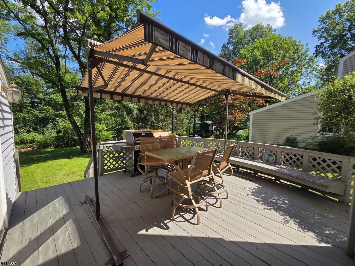 Deck with Extended Canopy