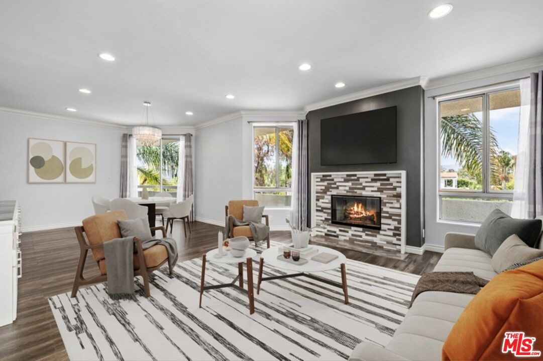 Living Room Virtually Staged