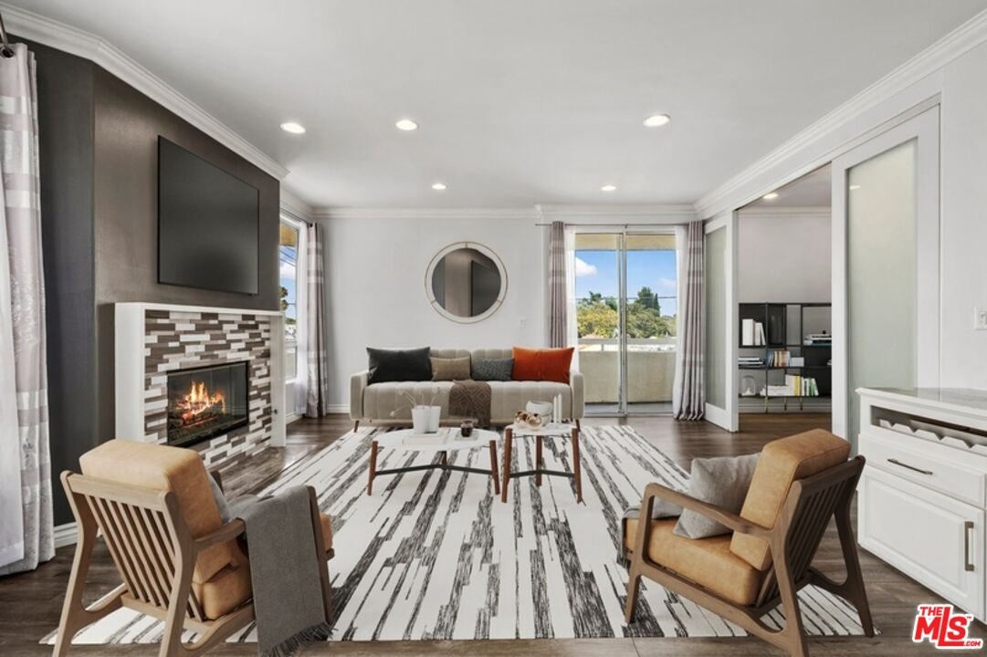 Living Room Virtually Staged