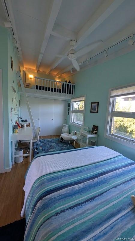 Bedroom 1 with sleeping loft
