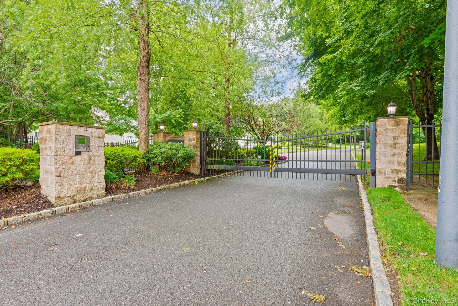 Entry Gate with Push Button Access or By Remote Control