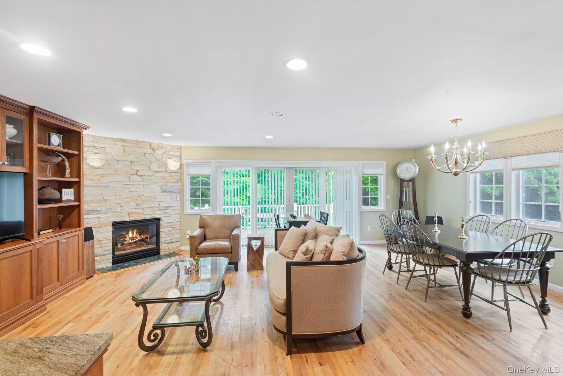 Gas Fireplace in Great Room