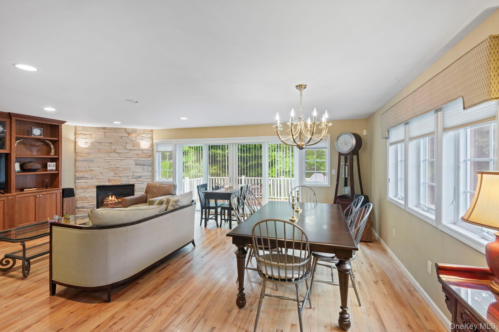 Great Room....Dining Room & Living Room