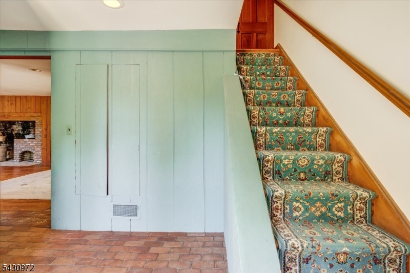 Stairwell in Back of Home