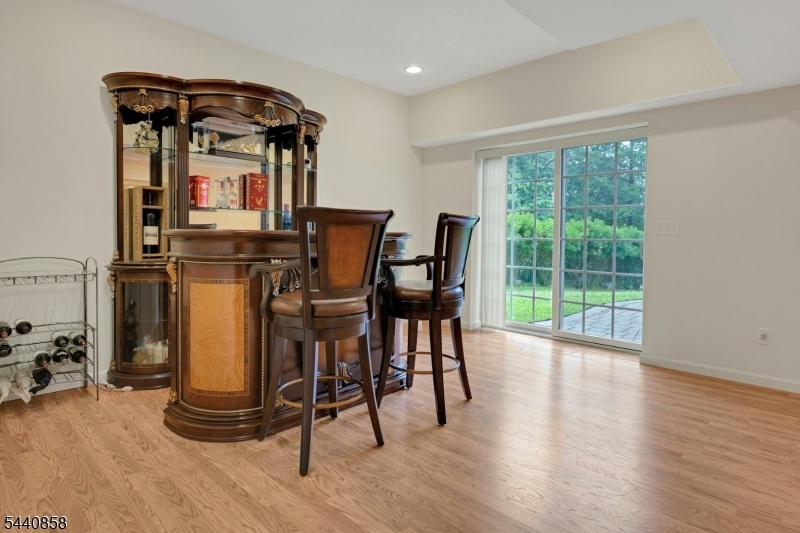 Rec Room with walkout to patio