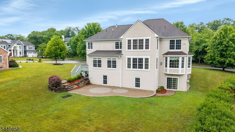 Rear of Home w 3 Levels
