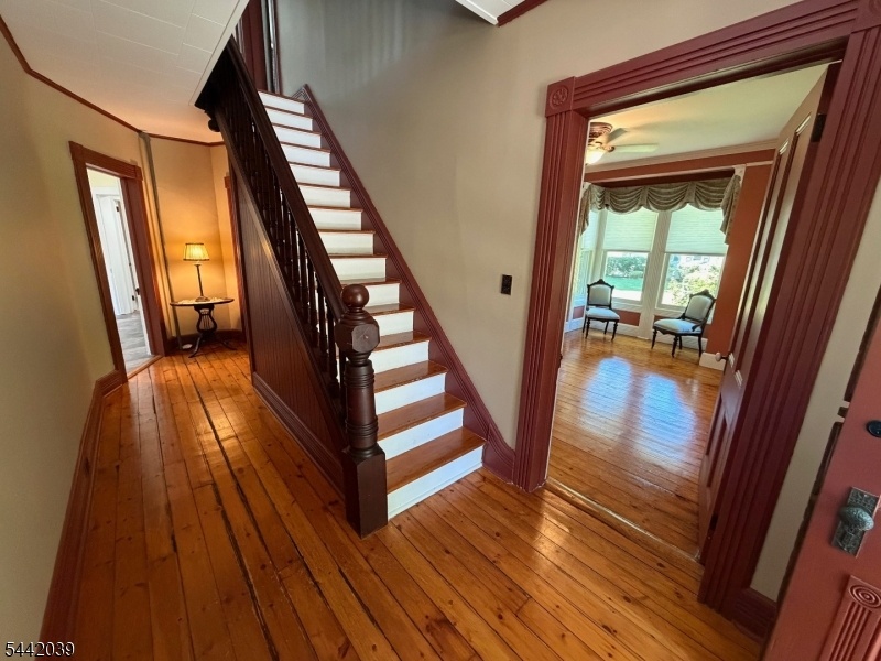 Foyer stairs going up