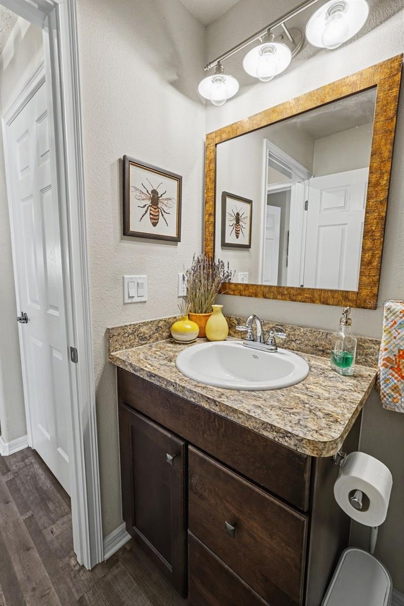 Hall bath
