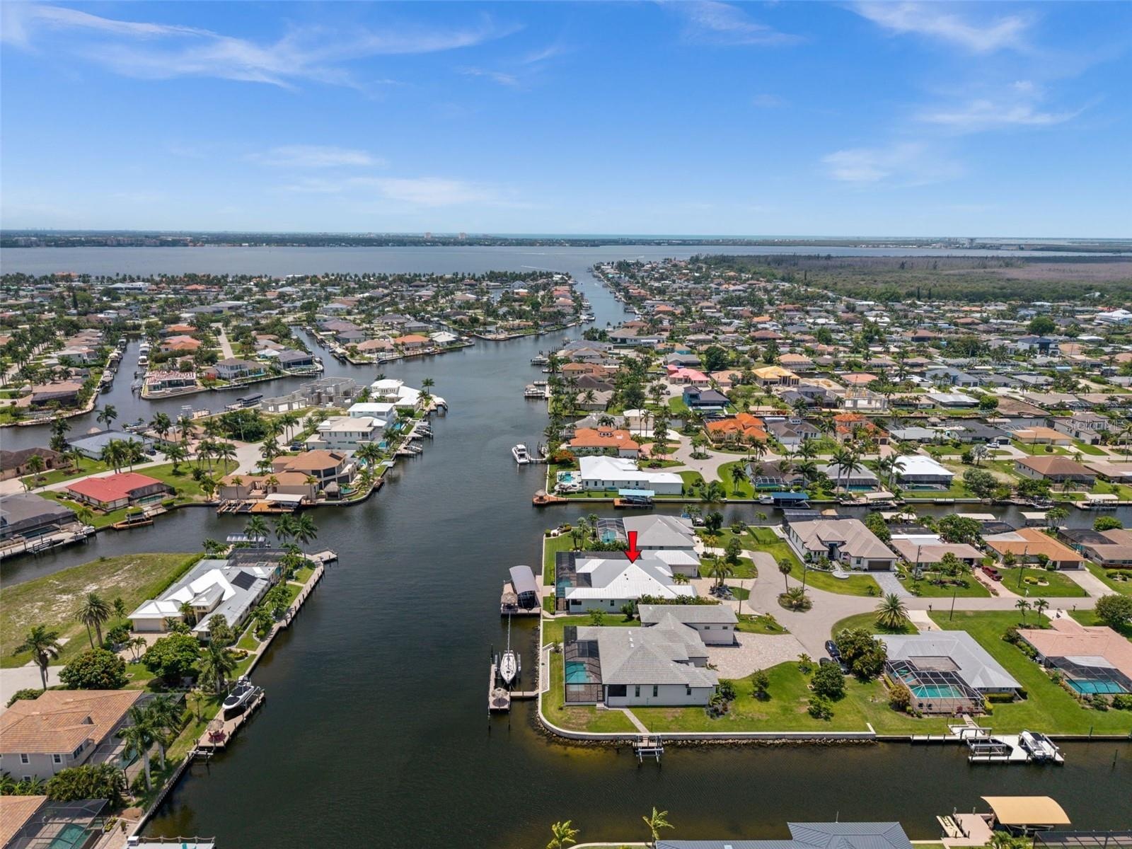 Direct Sailboat Gulf Access just minutes to open water