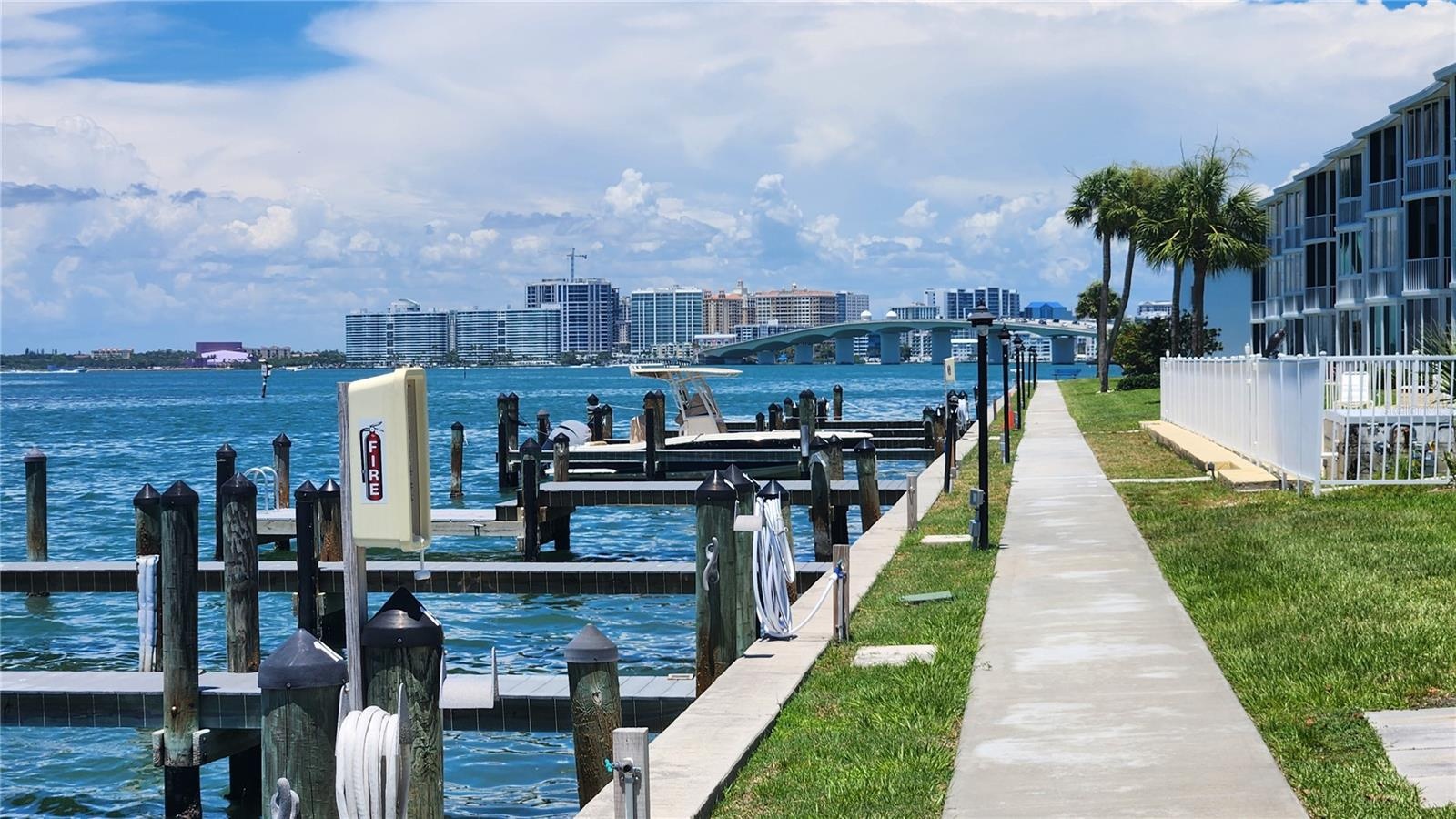Yet another great view of downtown and the Ringling Causeway bridge