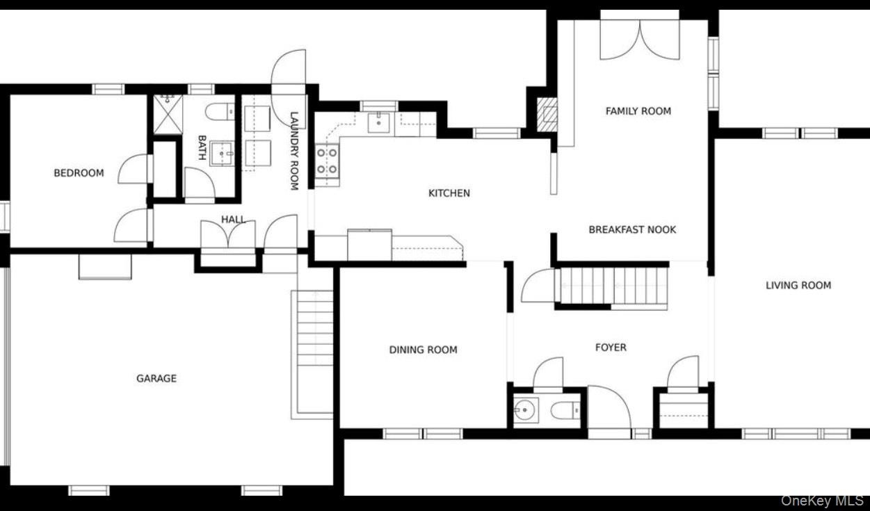 View of floor plan / room layout