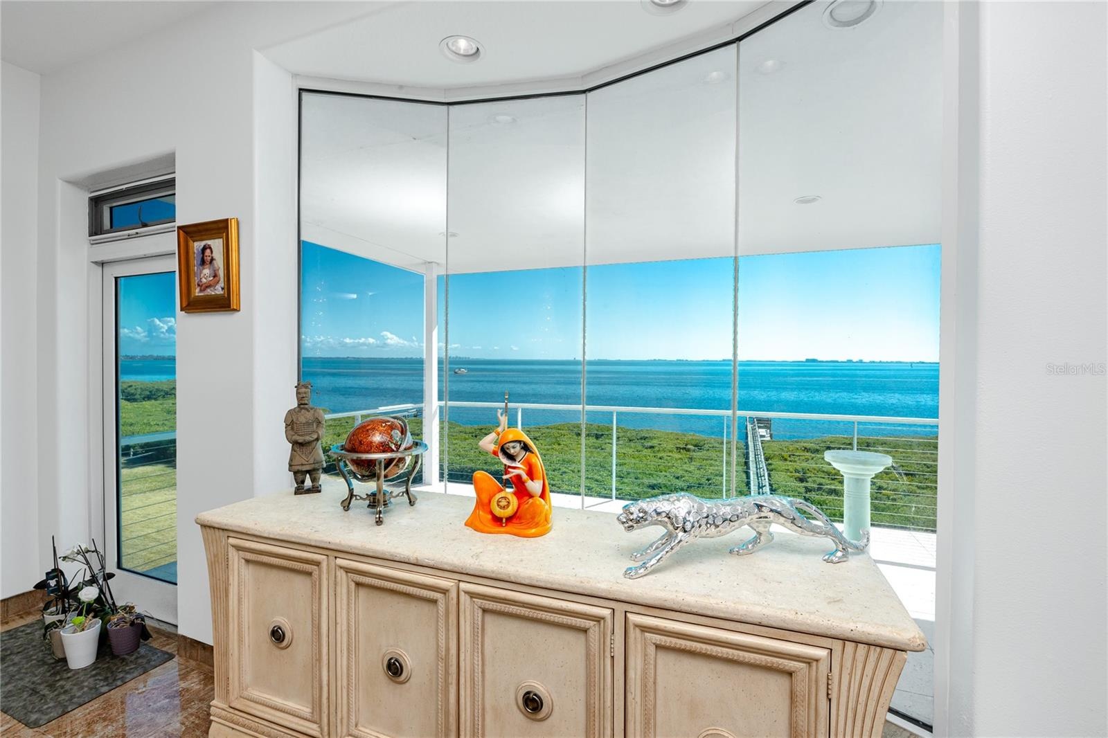 Dining room view