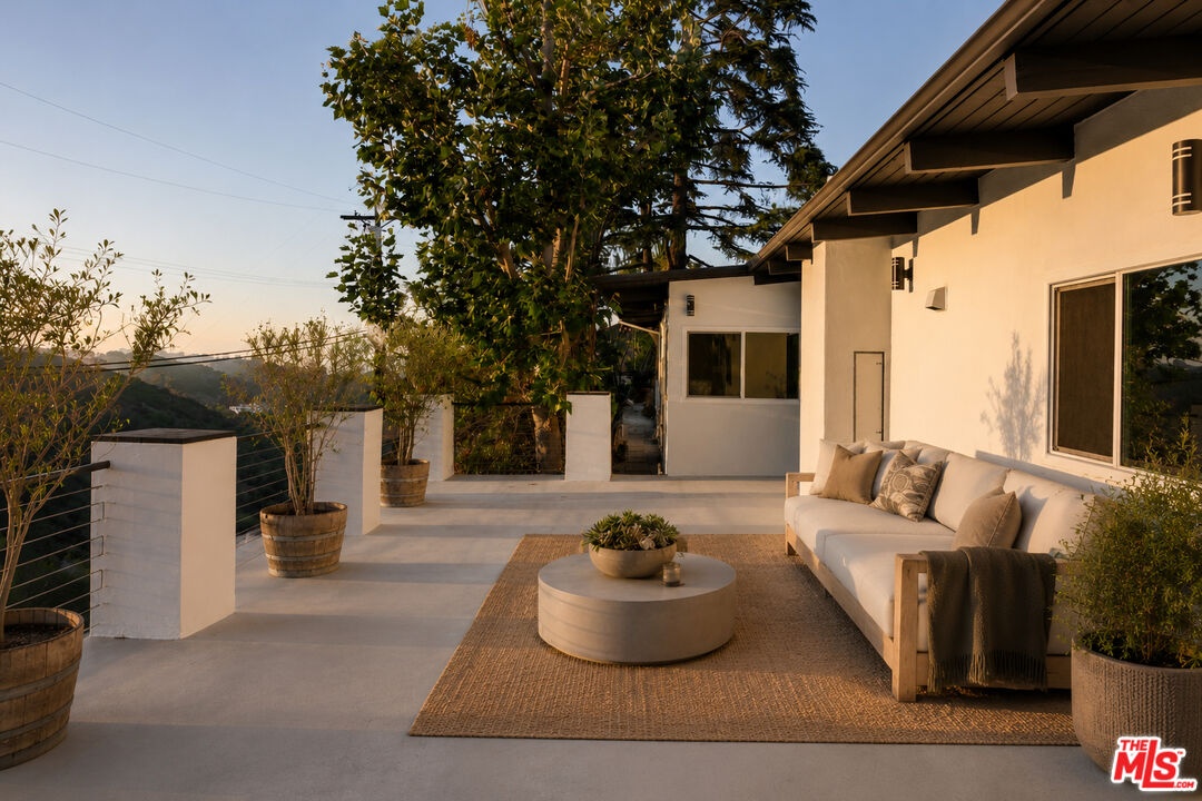 Front Patio with Canyon Views