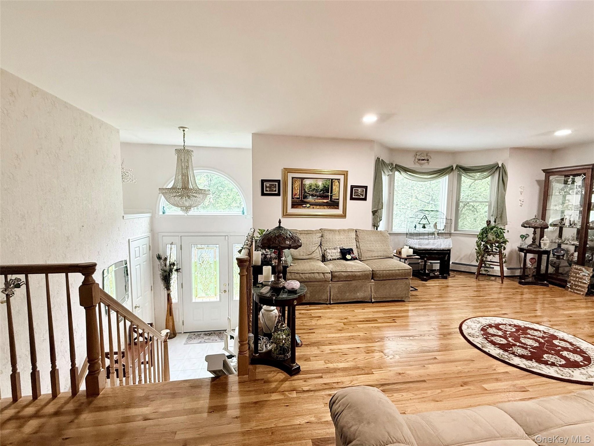 Stairs leading to lower level