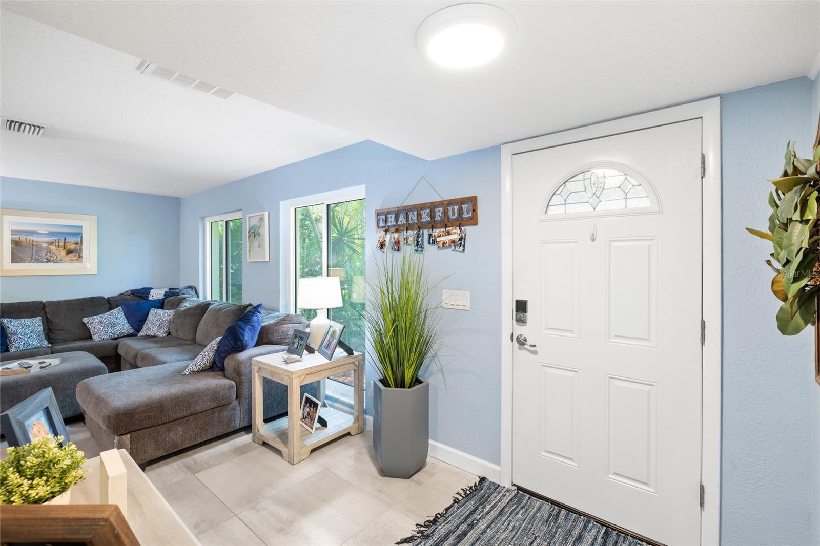 Entrance to Living Area