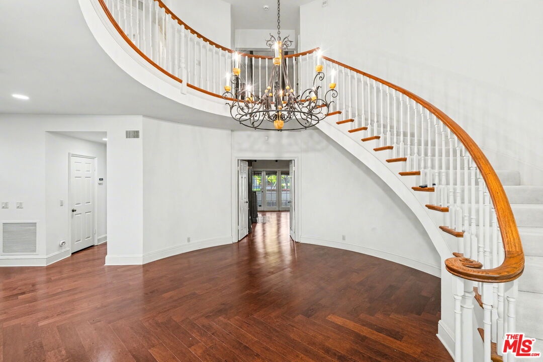 gracious circular stairwell