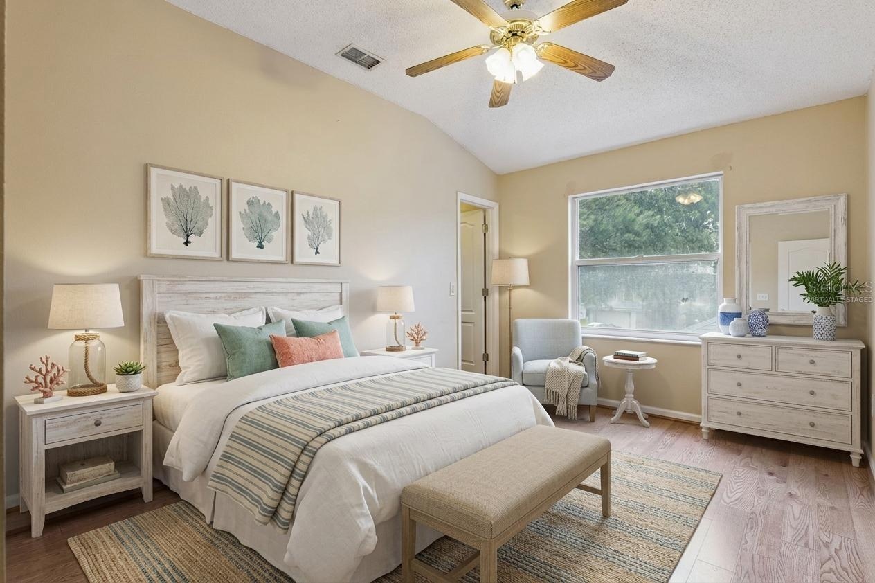 Virtually Staged Bedroom Two