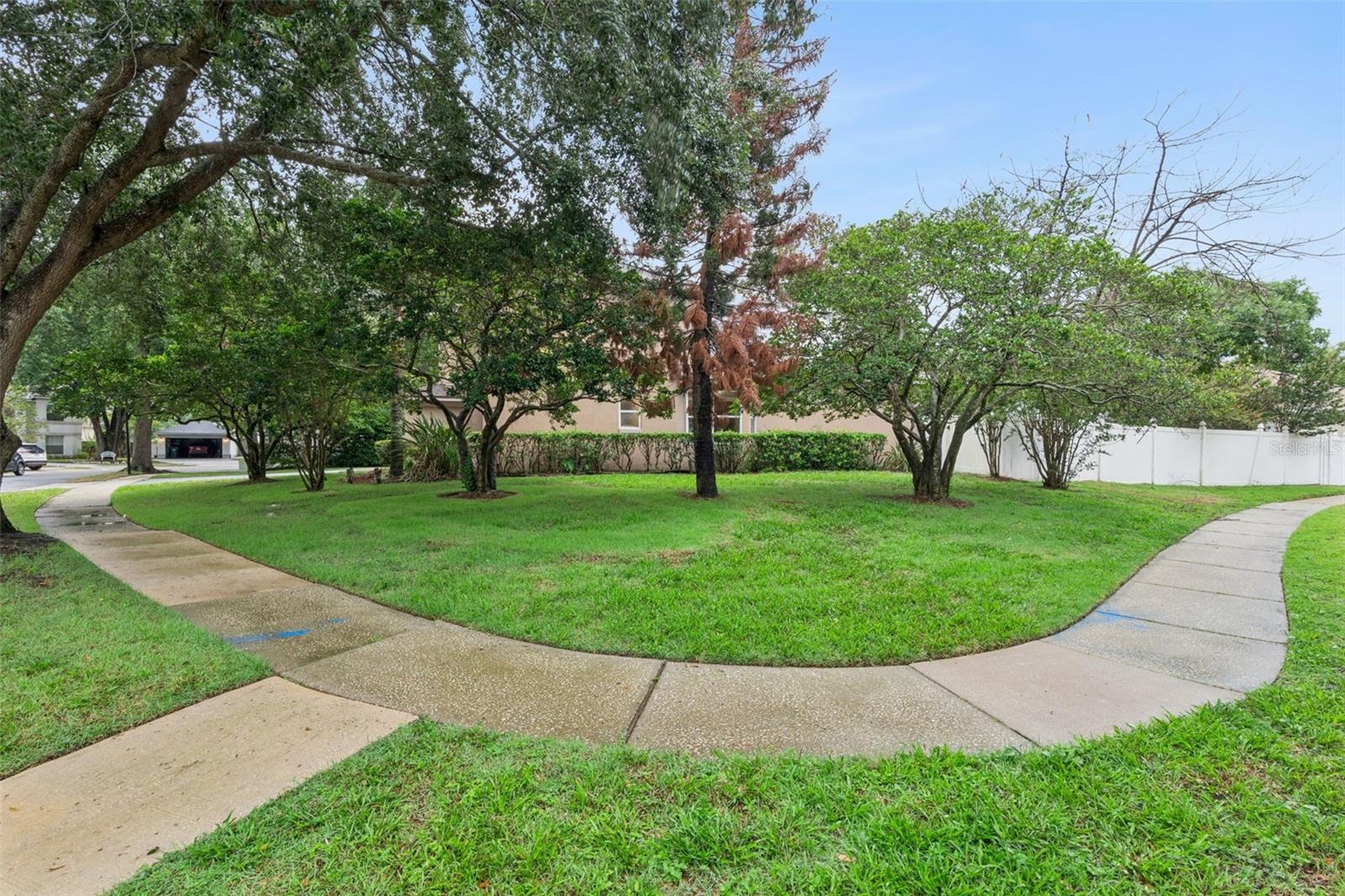 Large corner lot