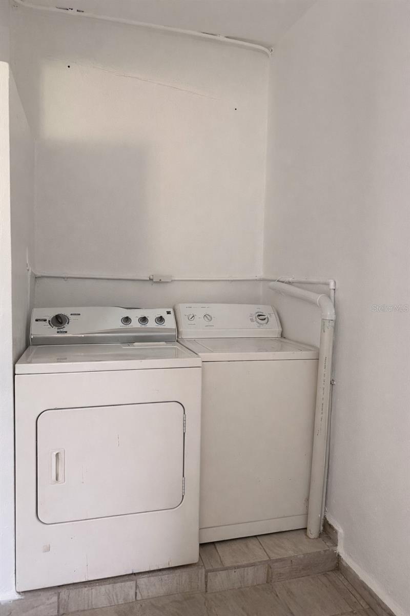 Unit 3 – Laundry Area