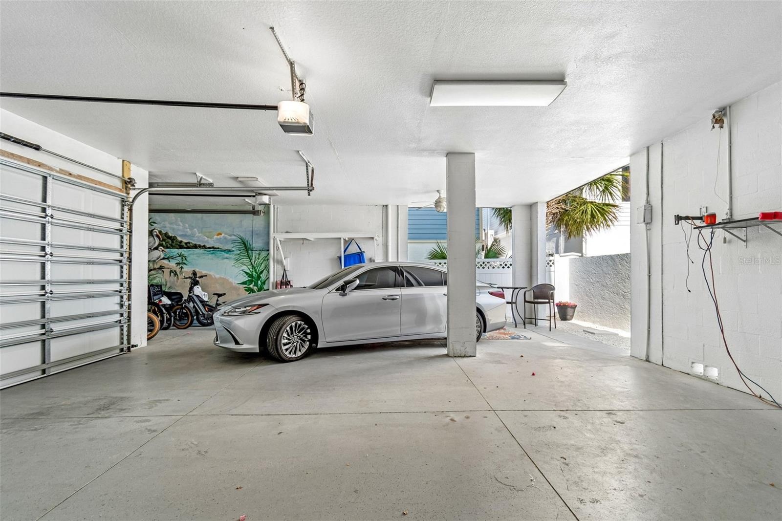 3 car garage