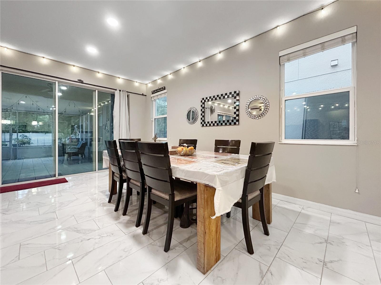 Dining area