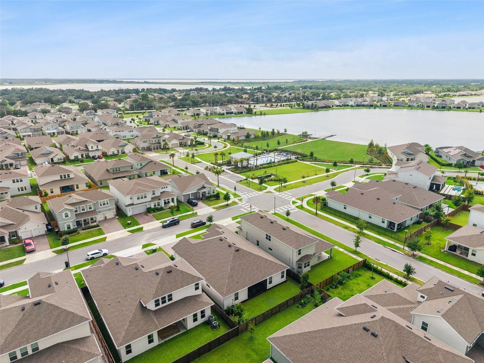 Aerial View- Backyard