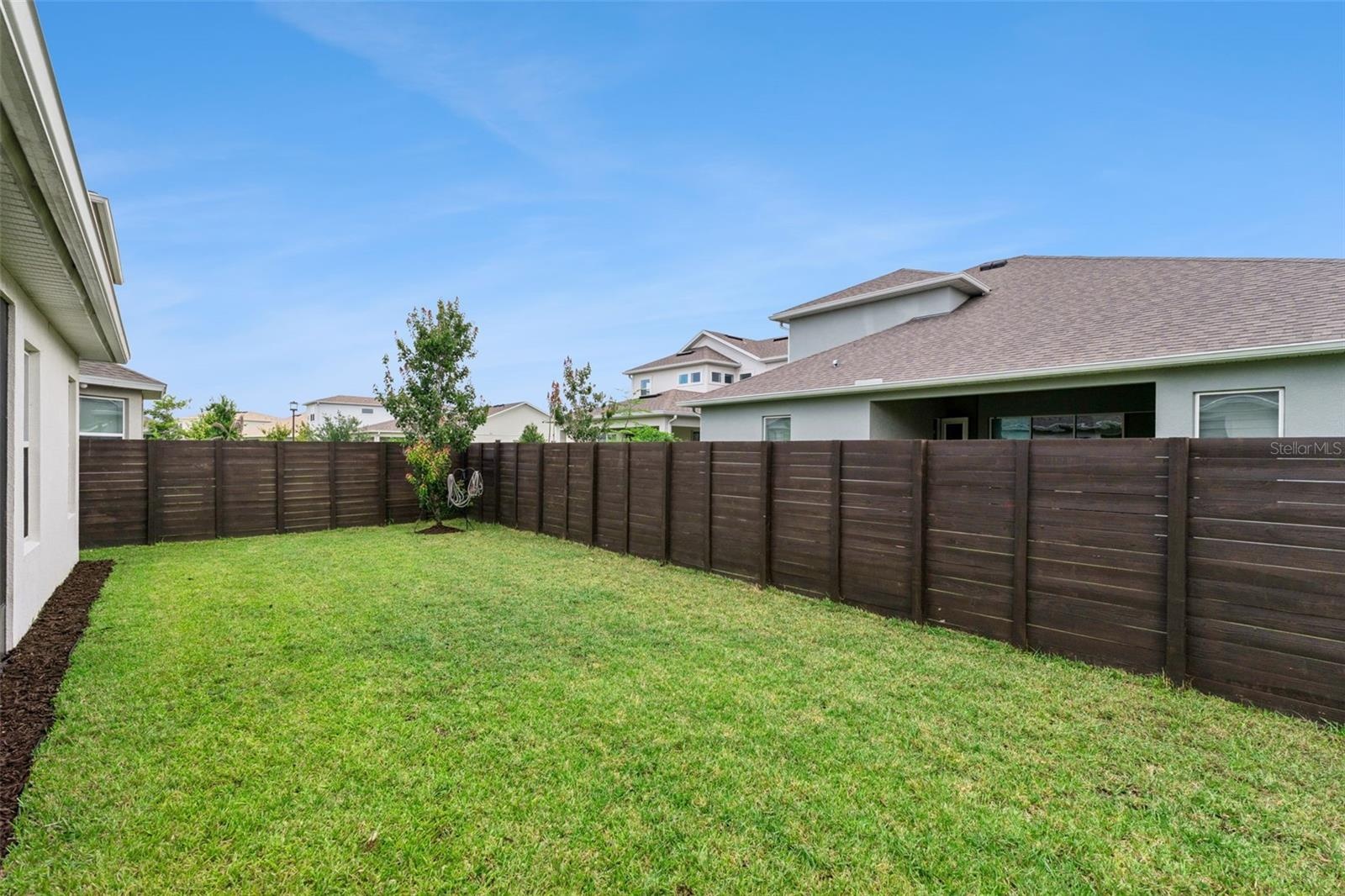 Pool Sized Backyard