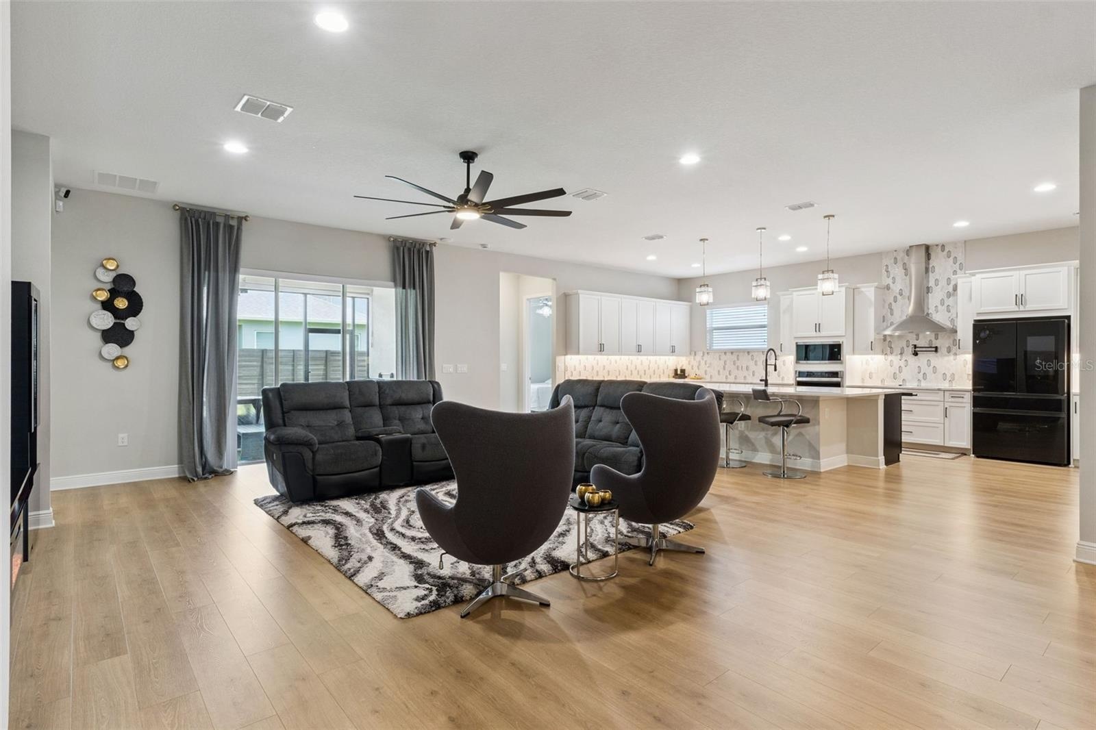 Family Room / Gourmet Kitchen