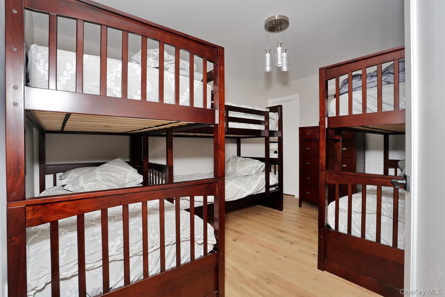 Bedroom featuring light wood finished floors