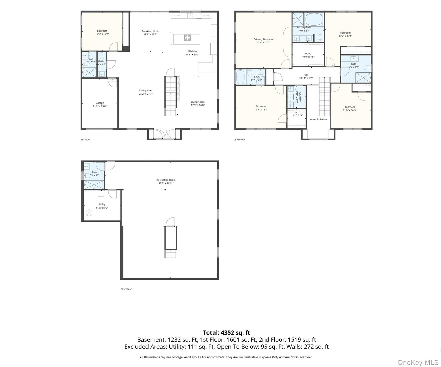 Three Levels of Living space!