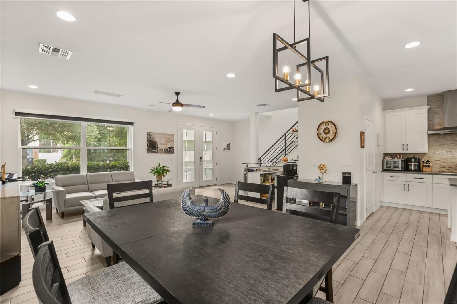 Open floor plan