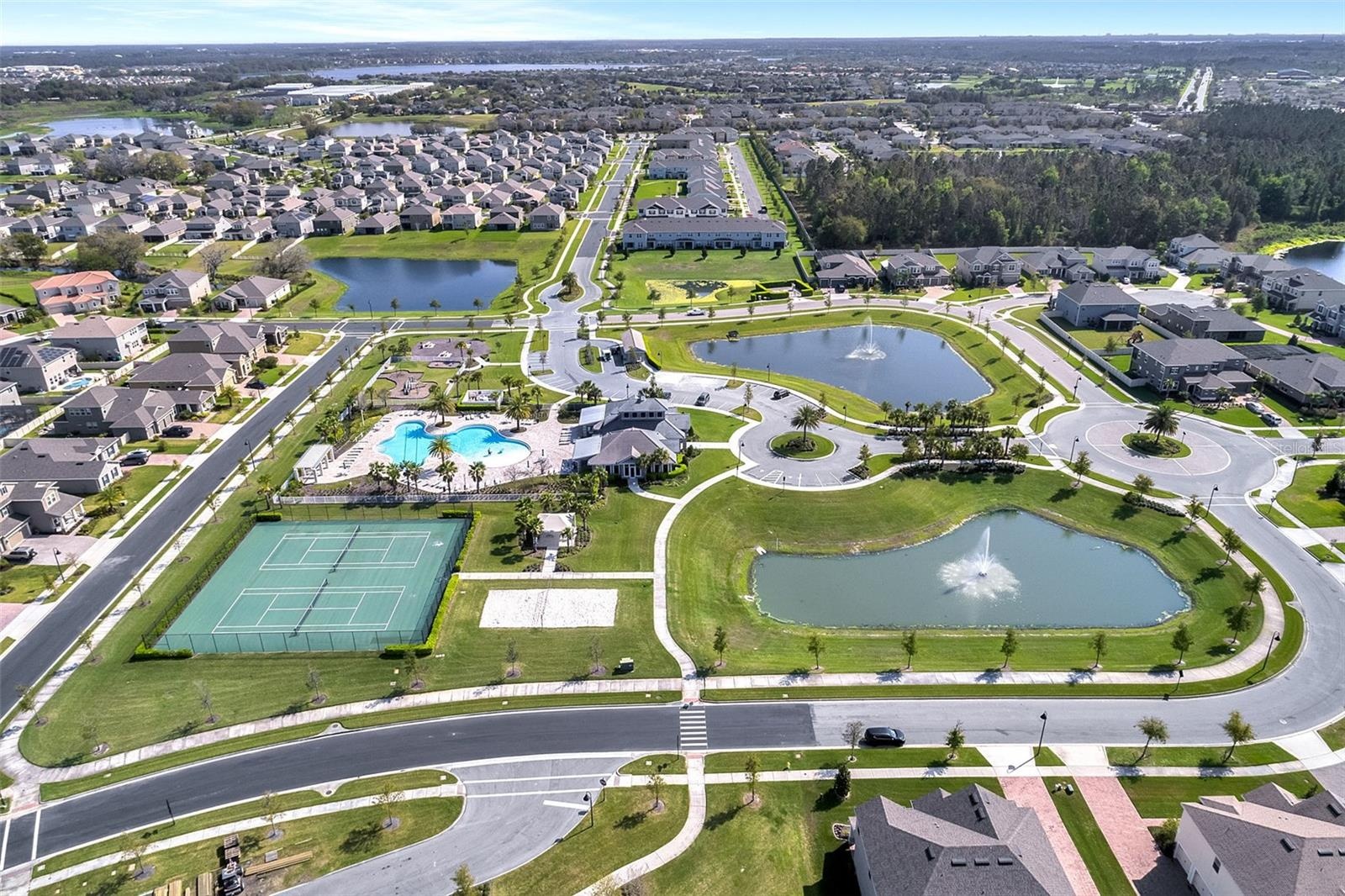 Aerial Community View