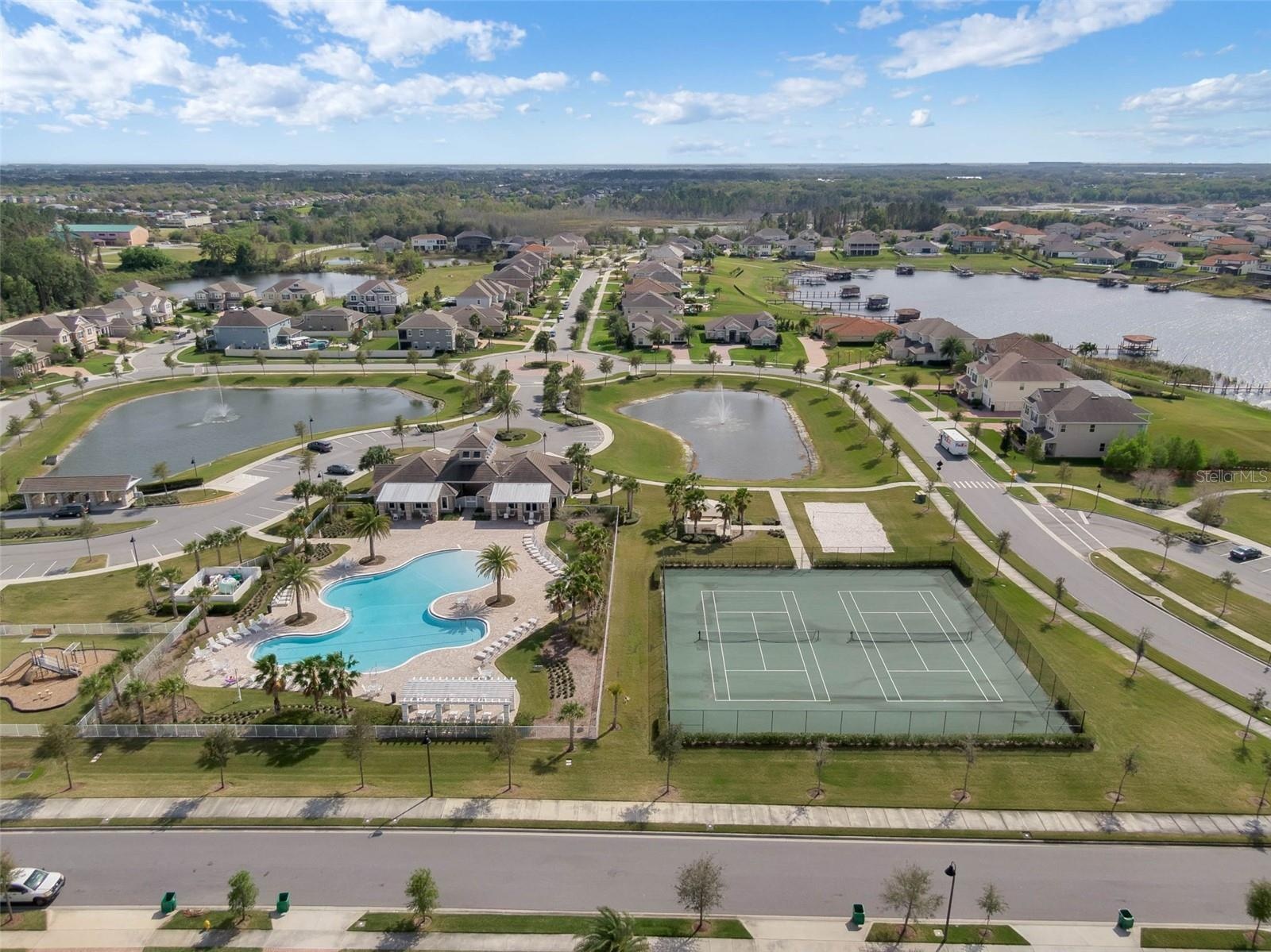 Aerial Community View