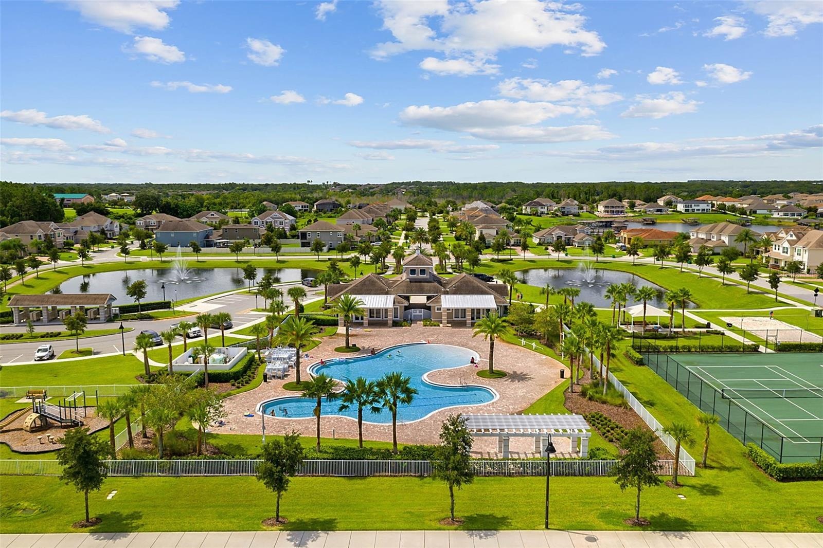 Aerial Community View