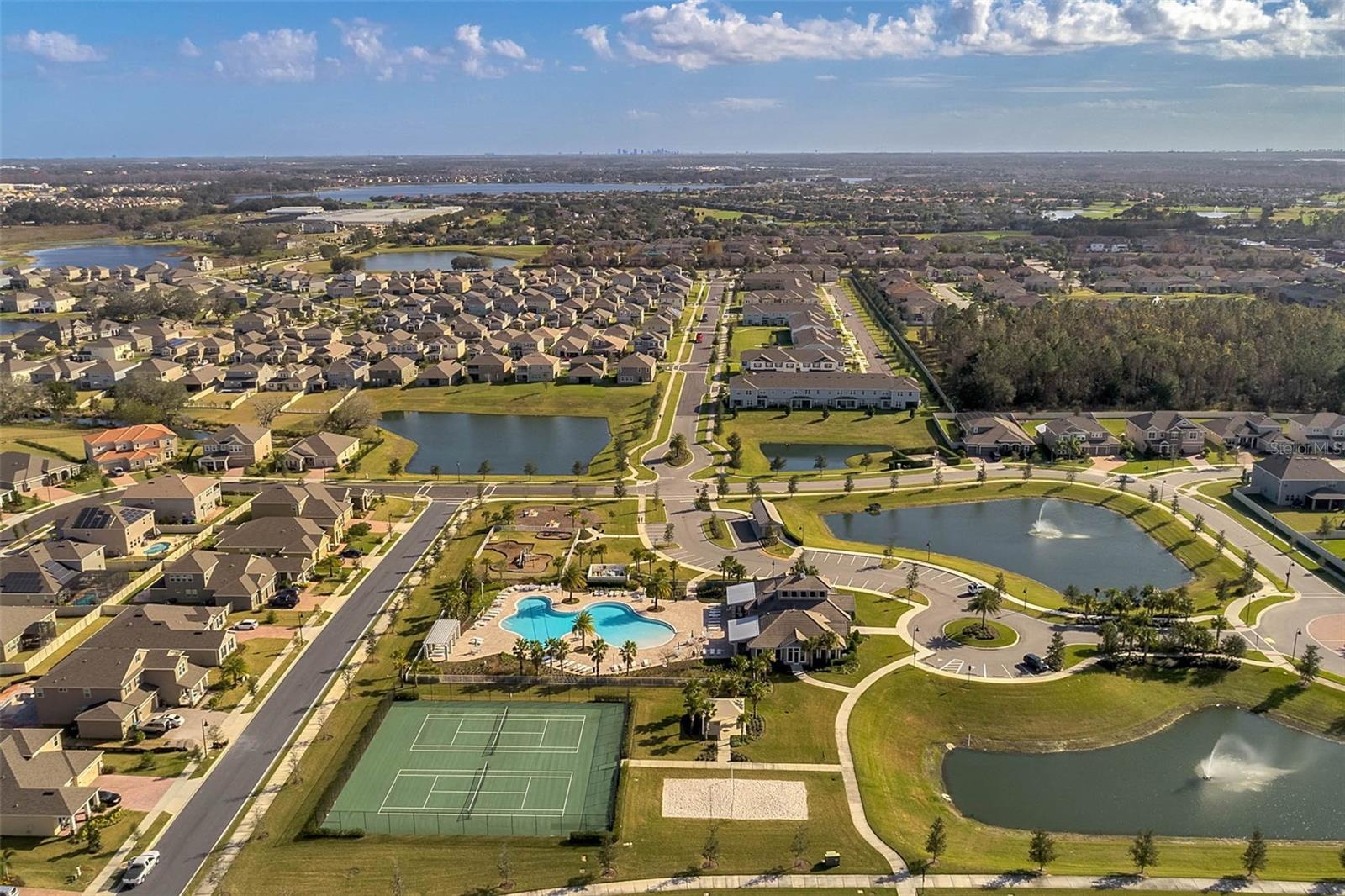 Aerial Community View