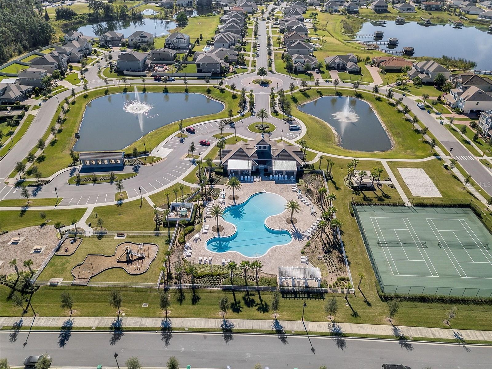 Aerial Community View