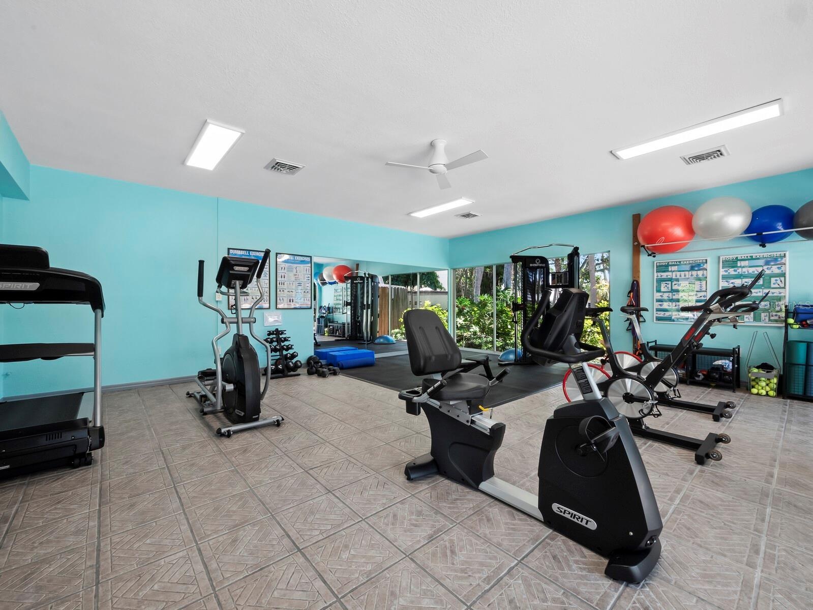 work out room
